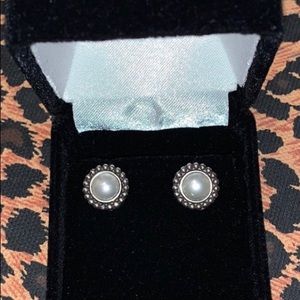 Brighton Mini Pearl Earrings